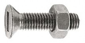 DIN 7969 Болт с фрезенкова глава и шлиц в к-т с гайка