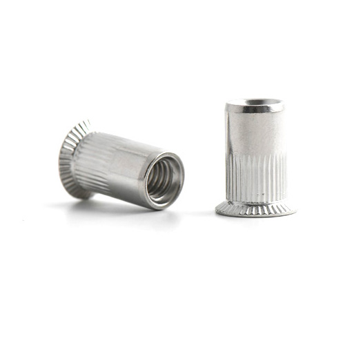 100.01 Нит гайка фрезенк  с широка  периферия  INOX A2