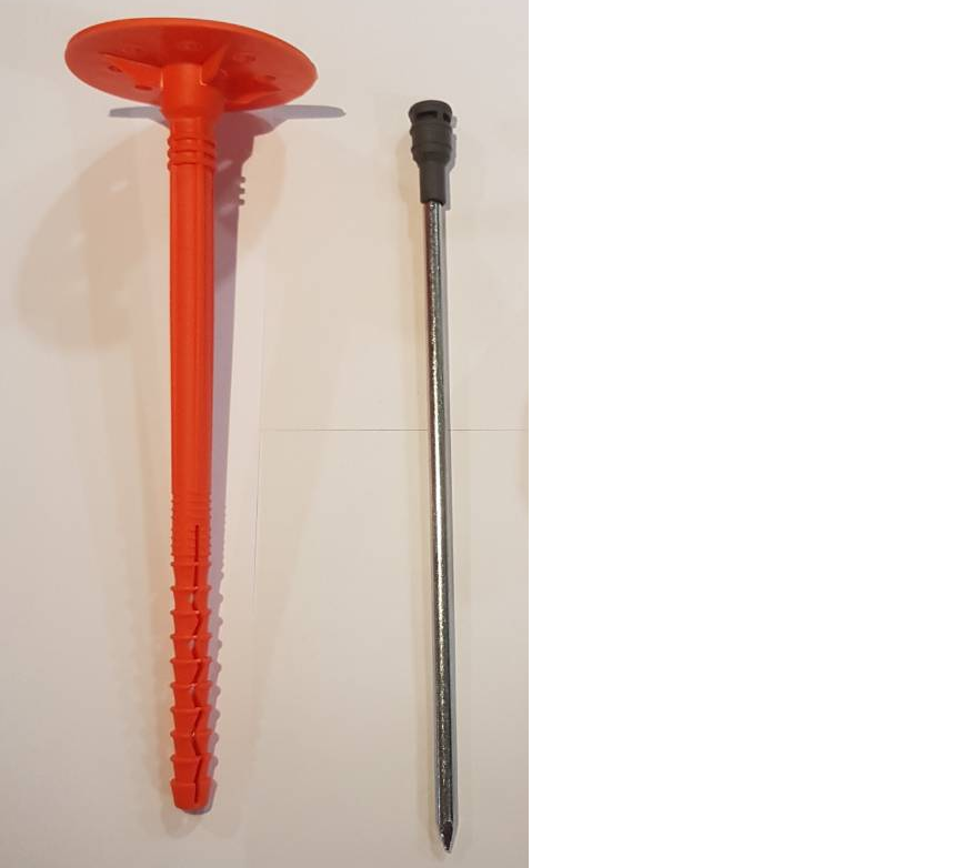 0999.70 m BFM Дюбел за топлоизолация ф10 с метален пирон SAM1