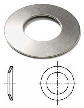 DIN 2093 Шайба пружинна INOX A2