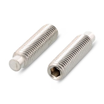 DIN 915 Стопорен винт с вътрешен шестостен и цилилиндичен връхA4