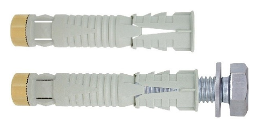 TDE Двойнозакрепващ дюбел за куха тухла