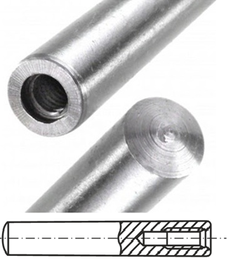 DIN 7978 Щифт конусен 1:50 с метрична вътрешна резба
