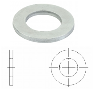DIN 125 Шайба подложна INOX A4