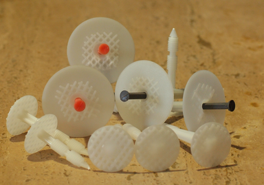 Дюбел за топлоизолация с пирон за тухла ф8х120 PPrPPr