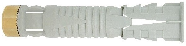 Двойнозакрепващ дюбел за куха тухла ф12х70