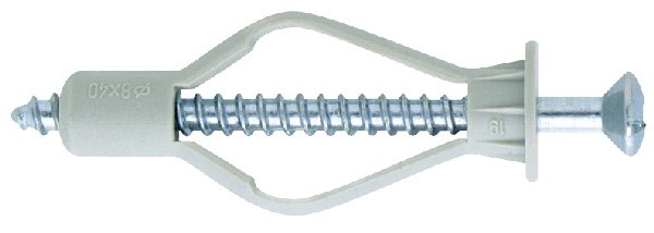 Пластмасов комплект с винт ф8х40