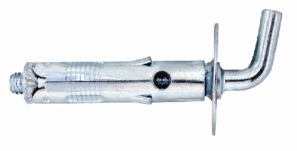 Метален анкер ф9х40 с къса кука М5