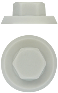 Капачка за покривни винтове/шестограм/-сива SW10 RAL 7035