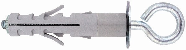 Комплект удължен дюбел с кука затворена ф12х57/М5